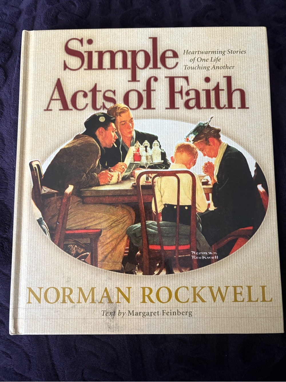 Norman Rockwell “Simple Acts of Faith” Coffee Table Book of Artwork
